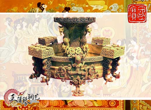 銅尊盤(pán)，曾侯乙尊盤(pán)，國(guó)寶級(jí)文物之一