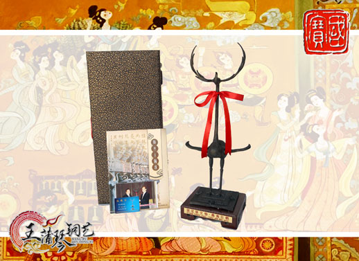 鹿鶴、鹿角立鶴、國寶級文物、隨州市標(biāo)、八藝節(jié)標(biāo)志、隨州特色禮品